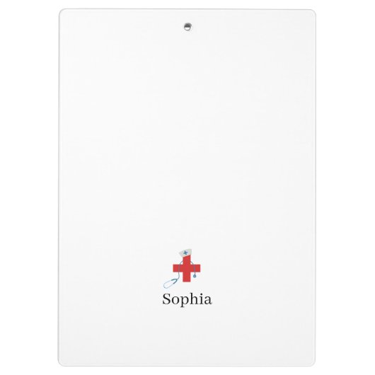  Proud Member Nursing Artistic Personalized Gift Klembord (Achterkant)