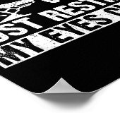 Proud Member Of Just Resting My Eyes Club Dad Fath Poster (Hoek)