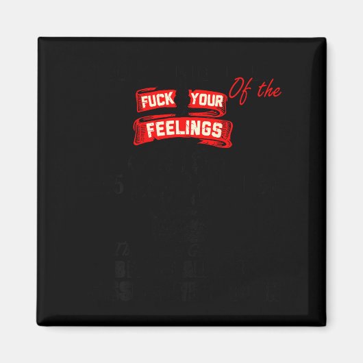 Proud Member Of The 1965-1980 Generation X Bad Gen Magneet (Voorkant)