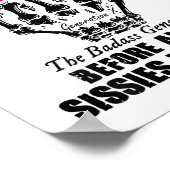 Proud Member Of The 1965-1980 Generation X Bad Gen Poster (Hoek)