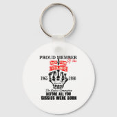 Proud Member Of The 1965-1980 Generation X Bad Gen Sleutelhanger (Voorkant)