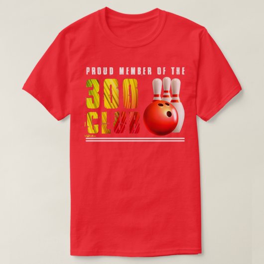 Proud Member Of The 300 Club T T-shirt (Design voorkant)