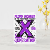 Proud Member X Generation For Your Feelings Hallow Kaart (Gele Bloem)