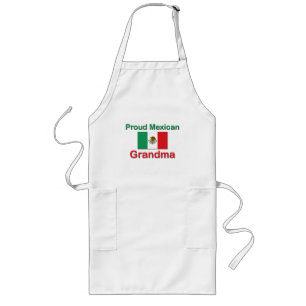 Proud Mexican Grandma Lang Schort
