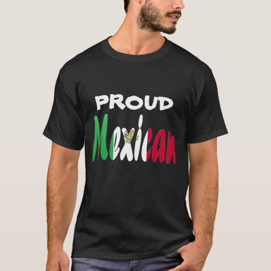Proud Mexican T-shirt (Voorkant)