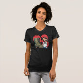 Proud Military Wife – “Boot Wife” Heart T-shirt (Voorkant volledig)