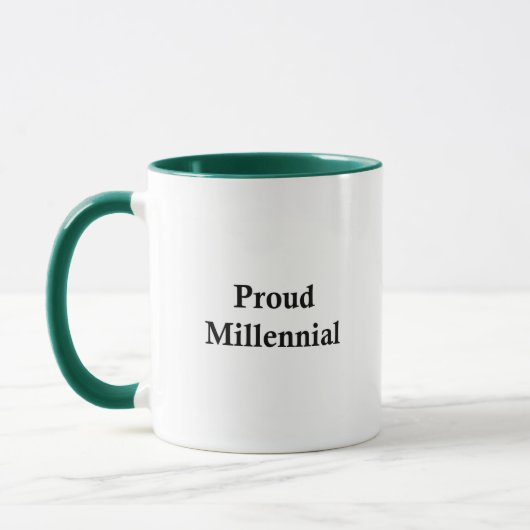Proud Millennial Mok (Links)
