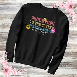 Proud Mimi Floral Oma-Life Retro Trui