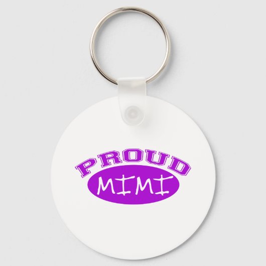 Proud Mimi (Paars) Sleutelhanger (Voorkant)