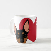 PROUD MIN PIN MOM / DAD Classic Coffee Mok (Voorkant links)