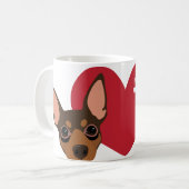 PROUD MIN PIN MOM / DAD Classic Coffee Mok (Voorkant links)