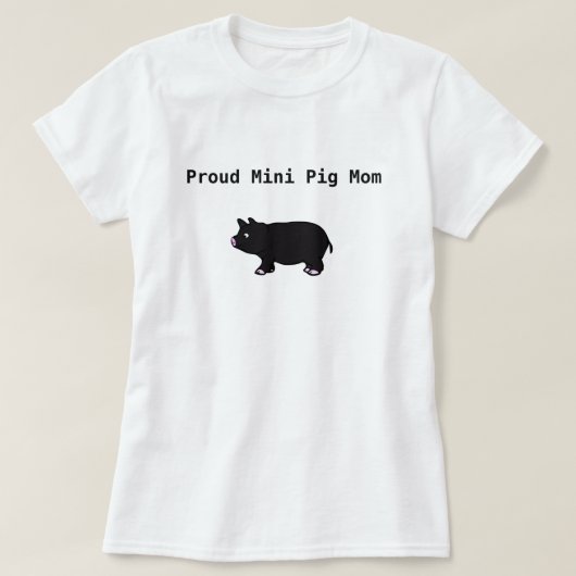 Proud Mini pIg Mam T-Shirt (Design voorkant)
