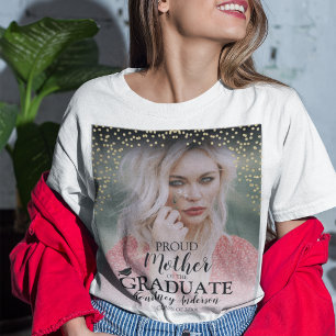 Proud Moeder Afstuderen   Foto T-shirt