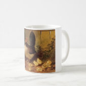 Proud Moeder Hen en Haar Kippen (Baby kippen) Koffiemok (Voorkant rechts)