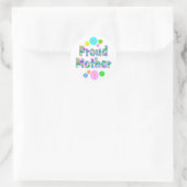 Proud Moeder Ronde Sticker (Tas)