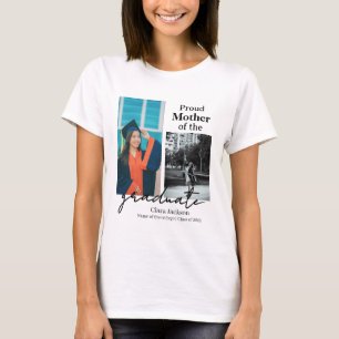 Proud moeder van een afstuderen t-shirt