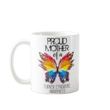 Proud moeder van een vlinderschildersyndroom