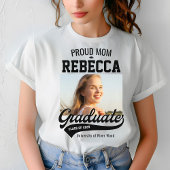 Proud Mom Class of 2025 Afstuderen Parent Custom T-shirt