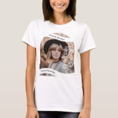 PROUD MOM Class of 2025 SCHOOL AFSTUDEREN Foto T-shirt (Voorkant)