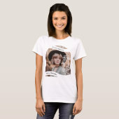 PROUD MOM Class of 2025 SCHOOL AFSTUDEREN Foto T-shirt (Voorkant volledig)