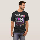 Proud Mom Class of 2026 Afstuderen Senior 2026 Str T-shirt (Voorkant volledig)
