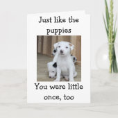 PROUD MOM/DAD DAUGHTER-AFSTUDEERDER KAART (Voorkant)