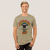 Proud Mom Grad Squad 2026 Tri-Blend Shirt (Voorkant volledig)