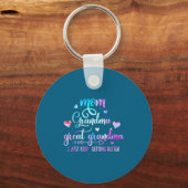 Proud Mom Grandma Great Grandma I Just Keep Gettin Sleutelhanger (Voorkant)