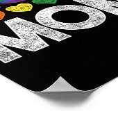 Proud Mom Lgbt  Poster (Hoek)