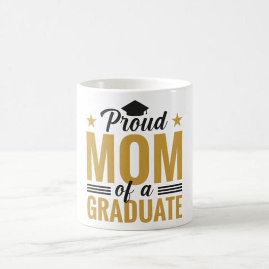 Proud Mom of a Graduate Coffee Mug Koffiemok (Center)