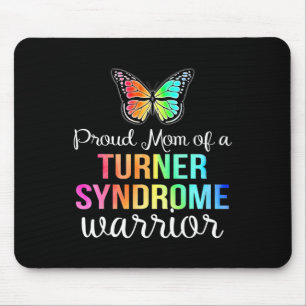 Proud Mom Turner Syndrome Warrior Walk Run T-shirt Muismat