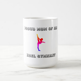 PROUD MOM van een XCEL GYMNAST-koffie/thee-Mok Koffiemok