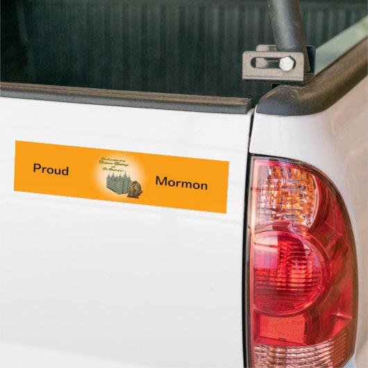 Proud Mormon Sticker (Op Truck)