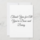 Proud Motivation National Social Worker Month US Bedankkaart (Achterkant)