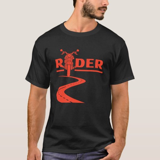 Proud Motorcycle Rider T-shirt (Voorkant)