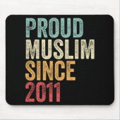 Proud Muslim Since 2011 Embracing Islamic Faith Ne Muismat (Voorkant)