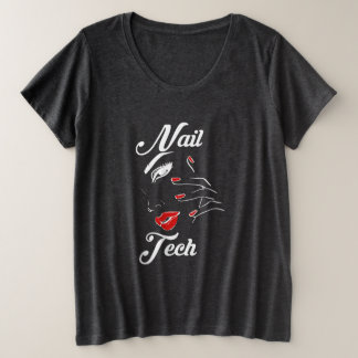 Proud Nail Tech Grote Maat T-shirt