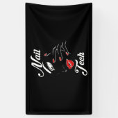 Proud Nail Tech Spandoek (Verticaal)