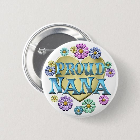 Proud Nana Ronde Button 5,7 Cm (Voorkant /achterkant)