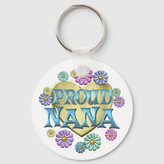 Proud Nana Sleutelhanger (Voorkant)