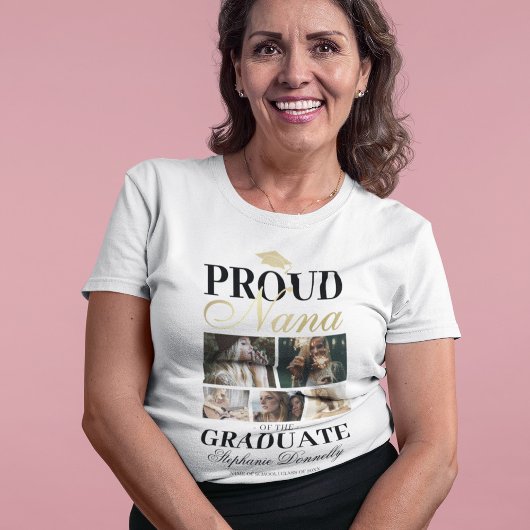 Proud Nana van de Afstuderen T-Shirt