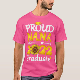 Proud Nana van een Afstuderen zonnebloempitten van T-shirt