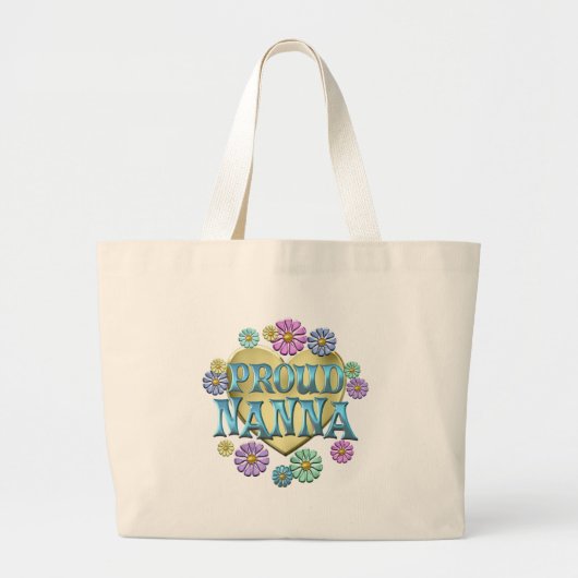 PROUD NANNA GROTE TOTE BAG (Voorkant)