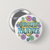 PROUD NANNIE RONDE BUTTON 5,7 CM (Voorkant /achterkant)