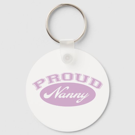 Proud Nanny Sleutelhanger (Voorkant)