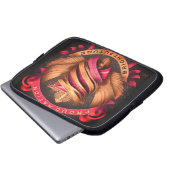 Proud Nation Bright Future Electronics Bag Laptop Sleeve (Voorkant onderkant)