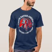 Proud Native American 2 T-shirt (Voorkant)