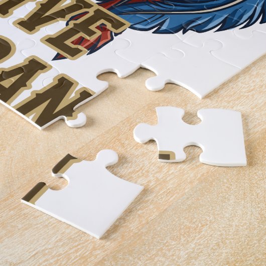 Proud Native American Legpuzzel (Zijkant)