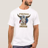 Proud Native American T-shirt (Voorkant)