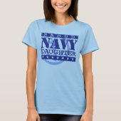 Proud Navy Daughter T-shirt (Voorkant)
